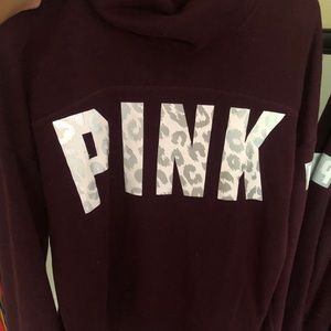 PINK Hoodie Tubed